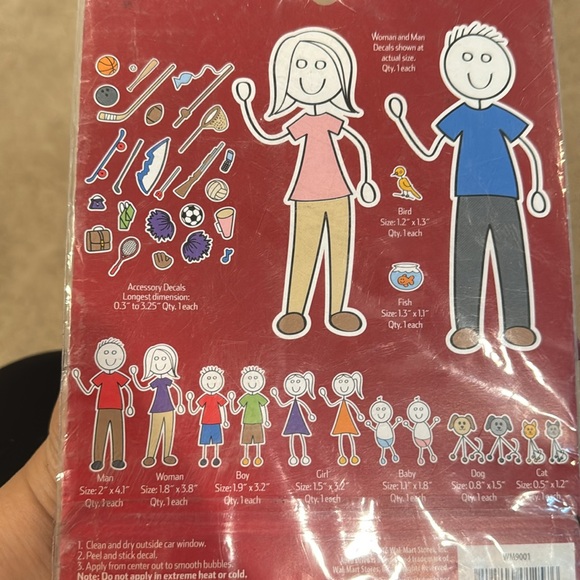 Family Decals (includes pets and sports) - Picture 2 of 6